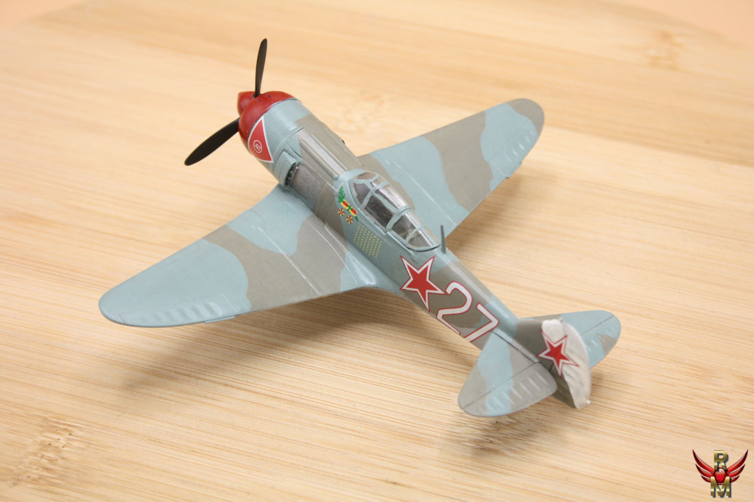 Gebouwd Model 1/72 Lavochkin La 7