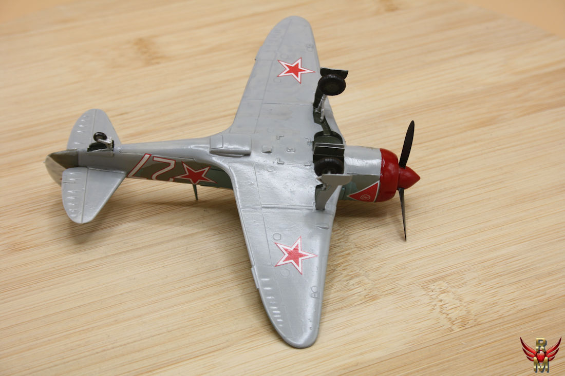 Gebouwd Model 1/72 Lavochkin La 7