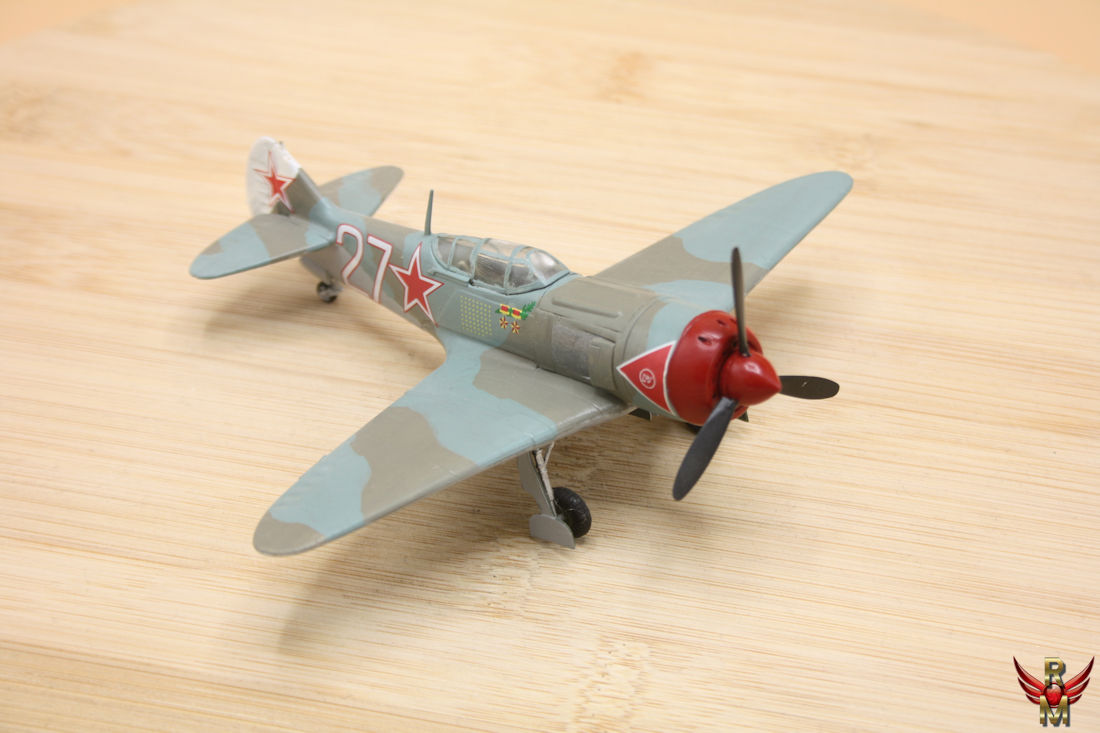 Gebouwd Model 1/72 Lavochchkin La 7