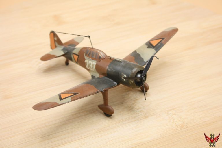 Gebouwd Model 1/72 Fokker D XXI