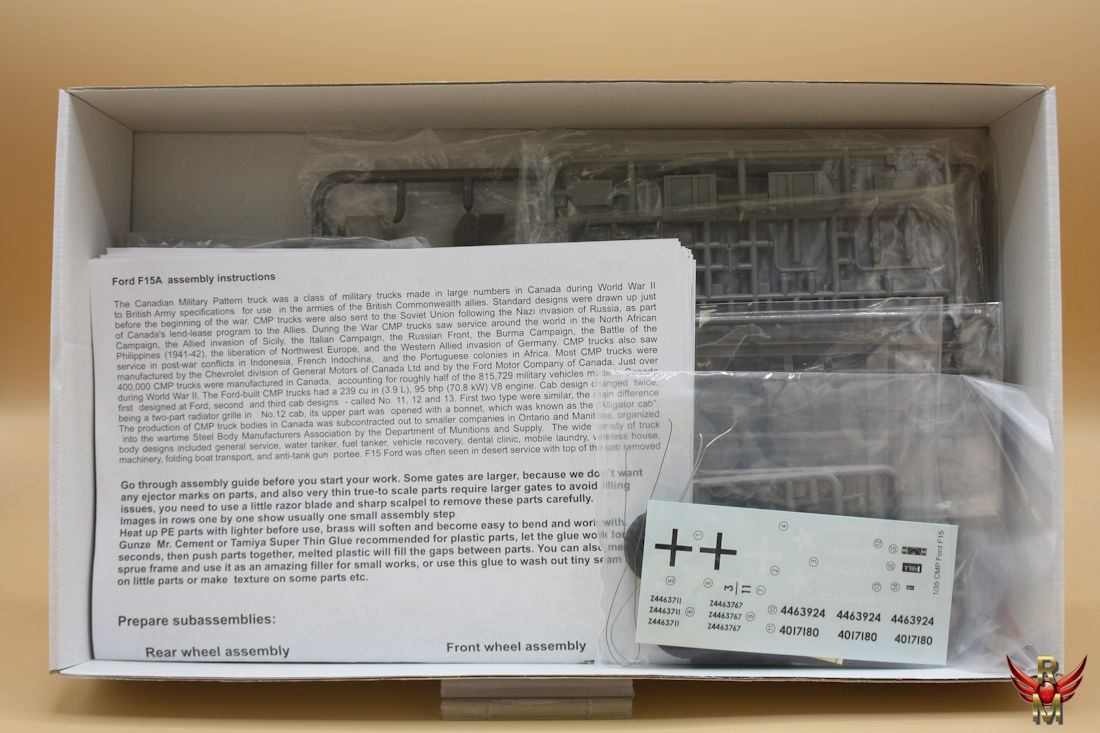 Mirror Models Ltd 1/35 CMP F15A Van Lorry