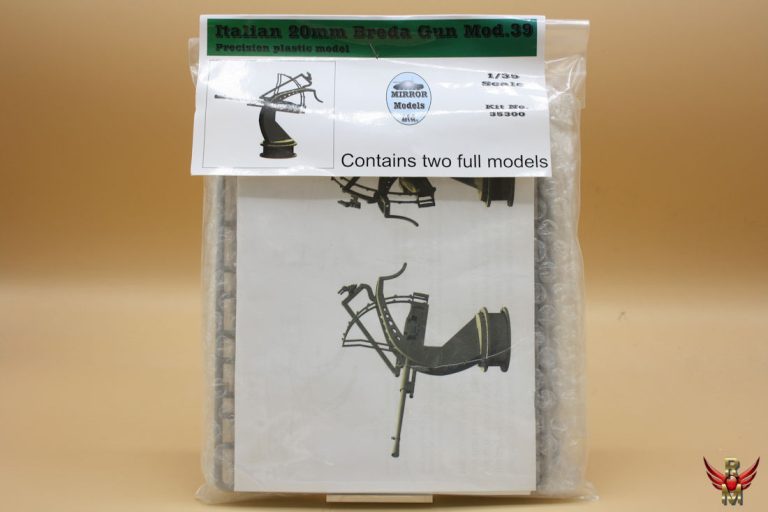 Mirror Models Ltd 1/35 Italian 20mm Breda gun Mod 39