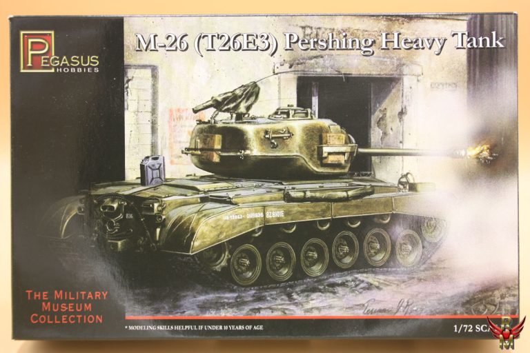 Pegasus 1/72 M-26 T26E3 Pershing Heavy Tank