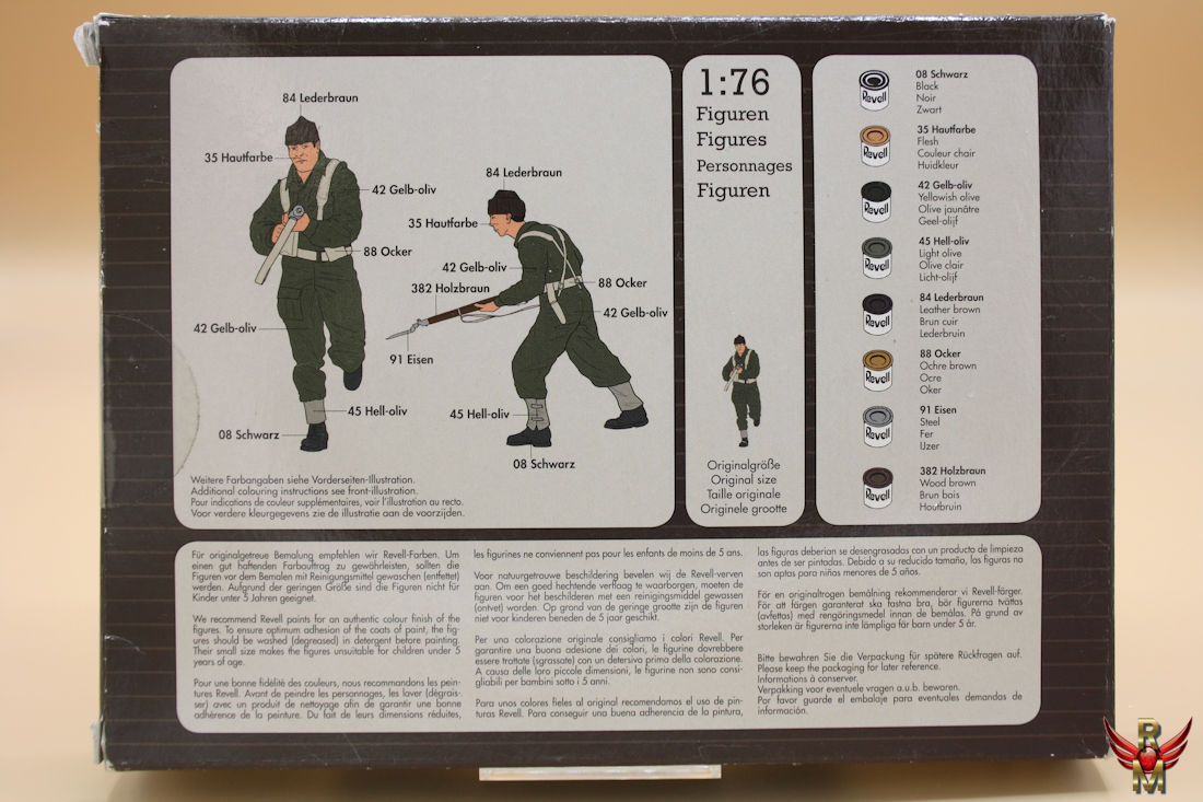Revell 1/76 British Commandos WWII originally Matchbox