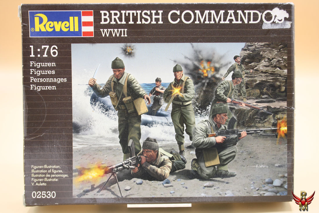 Revell 1/76 British Commandos WWII originally Matchbox