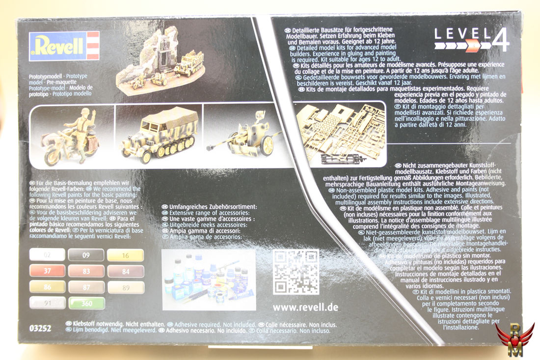 Revell 1/76 Sd Kfz 11 and 75mm Pak 40
