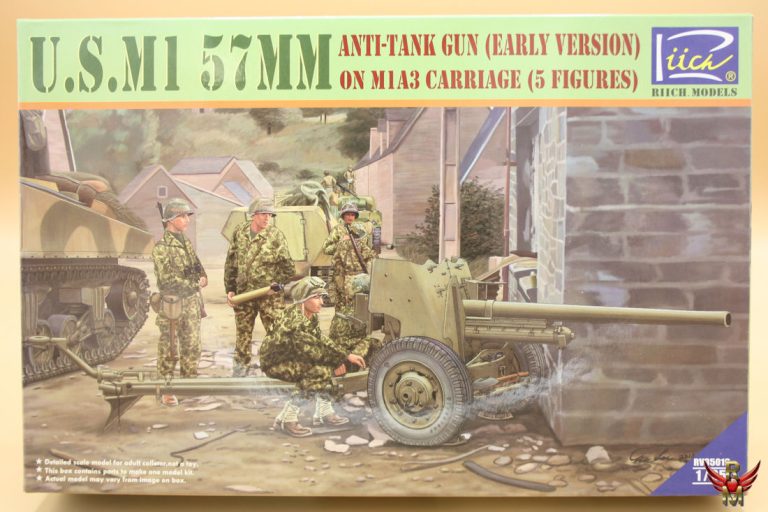 Riich Models 1/35 US M1 57mm Anti tank gun