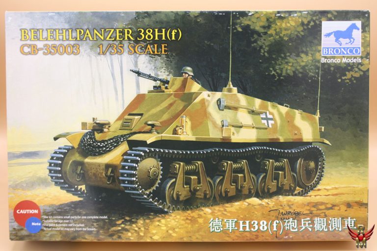 Bronco Models 1/35 Befehlspanzer 38H f Becker Conversion