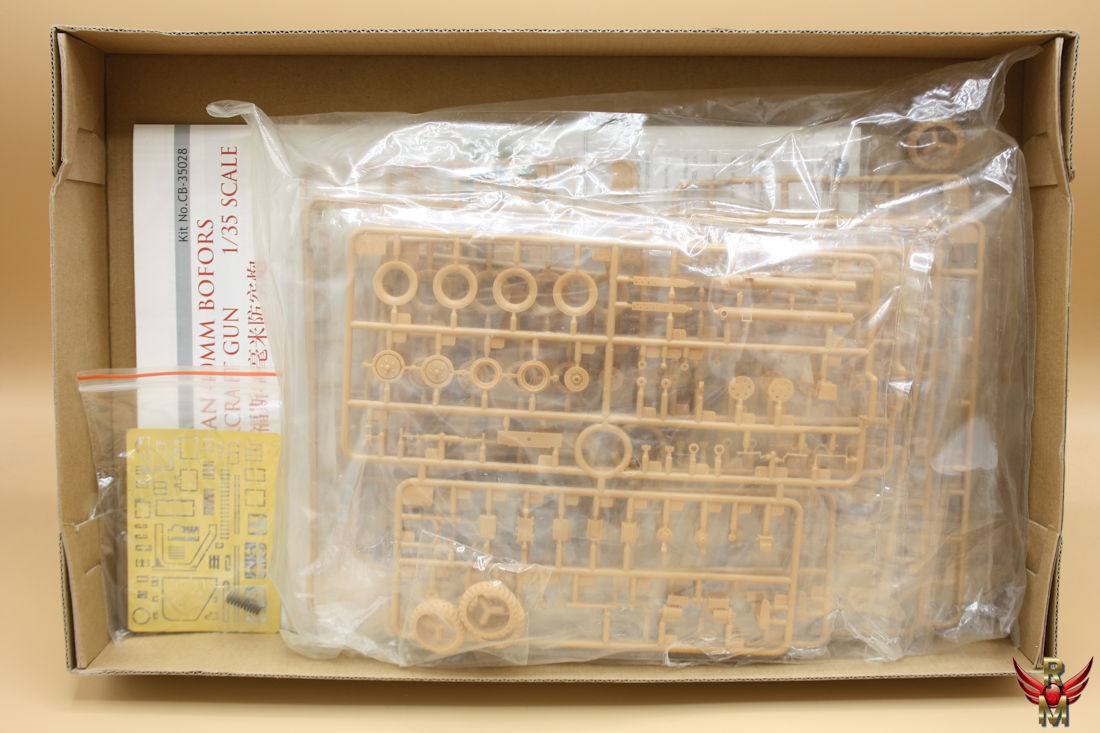 Bronco Models 1/35 Canadian 40mm Bofors Anti-Aircraft Gun