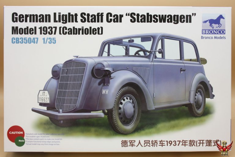 Bronco Models 1/35 German Light Staff Car Stabswagen