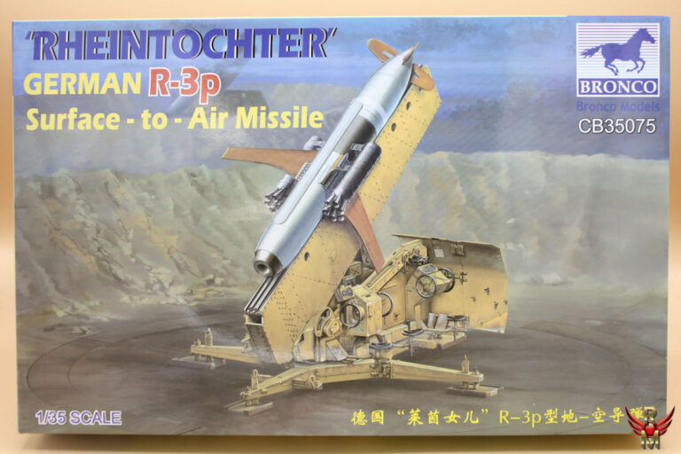 Bronco Models 1/35 German R-3p Rheintochter Surface-to-Air Missile