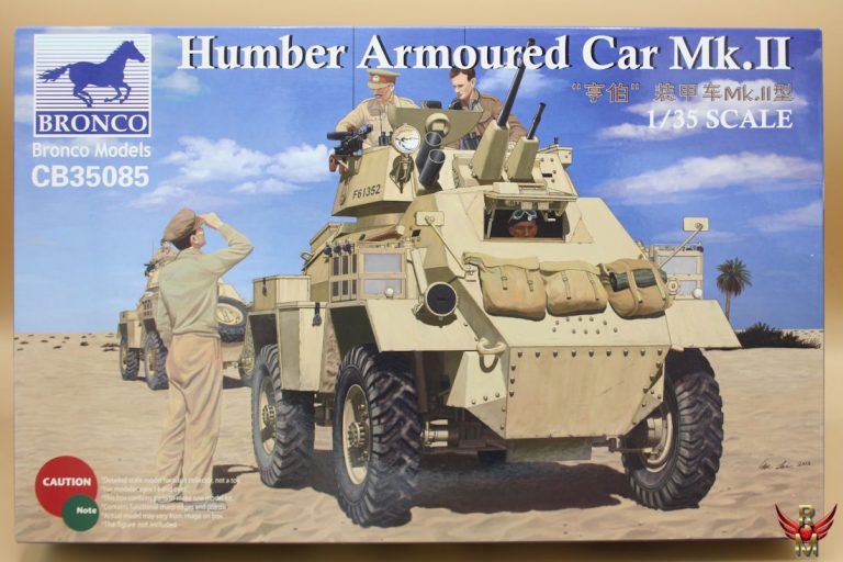 Bronco Models 1/35 British Humber Armoured Car Mk II