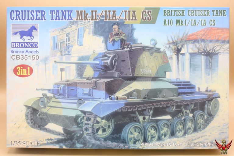 Bronco Models 1/35 British Cruiser Tank A10 Mk I/IA/IA