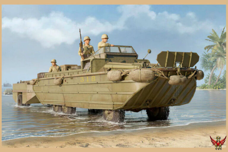 I Love Kit 1/35 GMC DUKW 353 with WTCT 6 Trailer