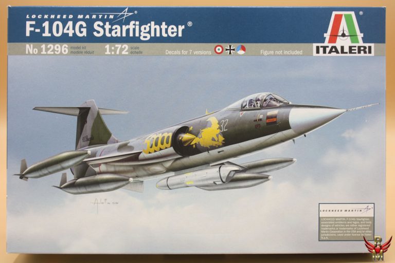 Italeri 1/72 Lockheed Martin F-104G Starfighter