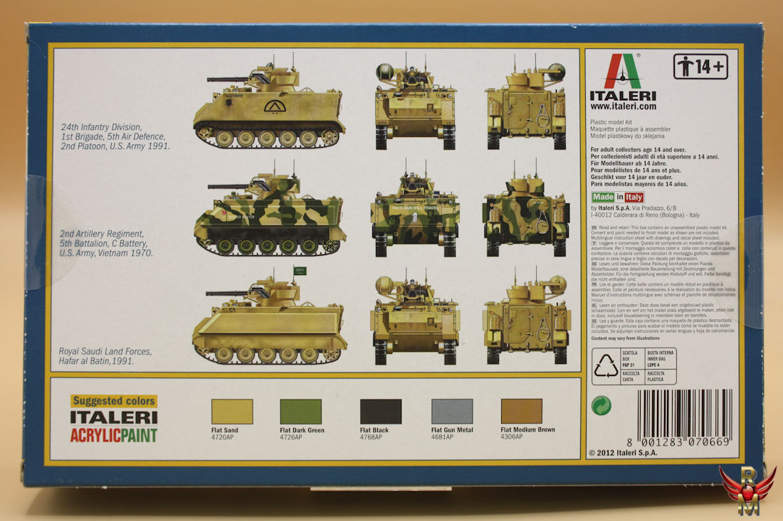 Italeri 1/72 M163 Vulcan