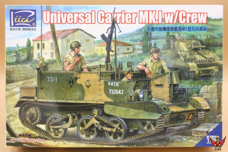 Riich Models 1/35 Universal Carrier Mk I with Crew