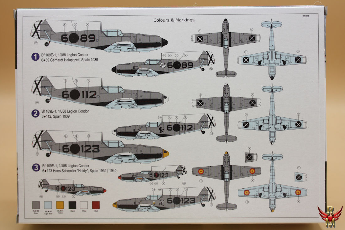 AZ Model 1/72 Messerschmitt Bf 109E-1 Legion Condor