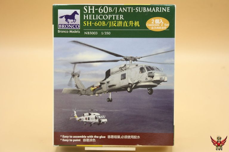 Bronco Models 1/350 SH-60B/J Anti-Submarine Helicopter