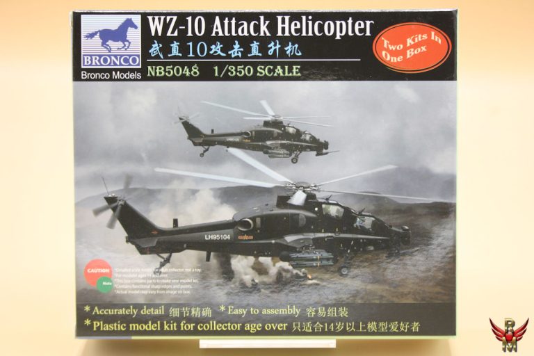 Bronco Models 1/350 WZ-10 Attack Helicopter