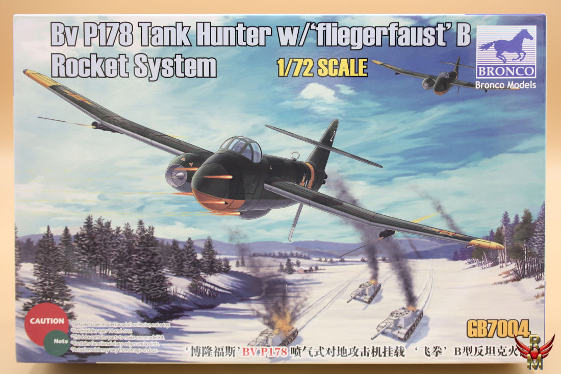 Bronco Models 1/72 Bv P178 Tank Hunter with Fliegerfaust B Rocket system