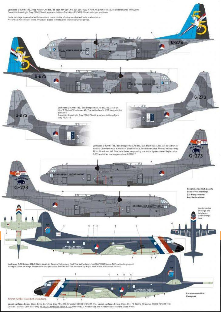 Dutch Decal 1/72 Four props demo