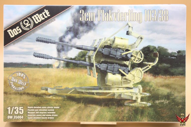 Das Werk 1/35 3cm Flakvierling 103/38
