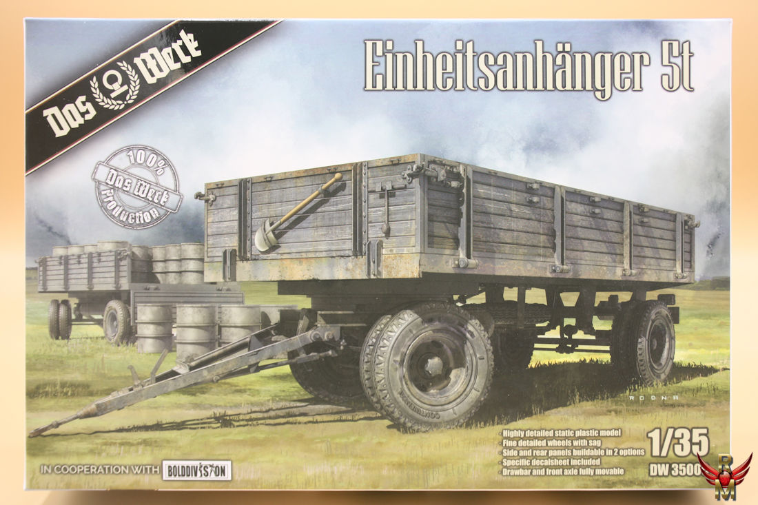 Das Werk 1/35 Einheitsanhänger 5t