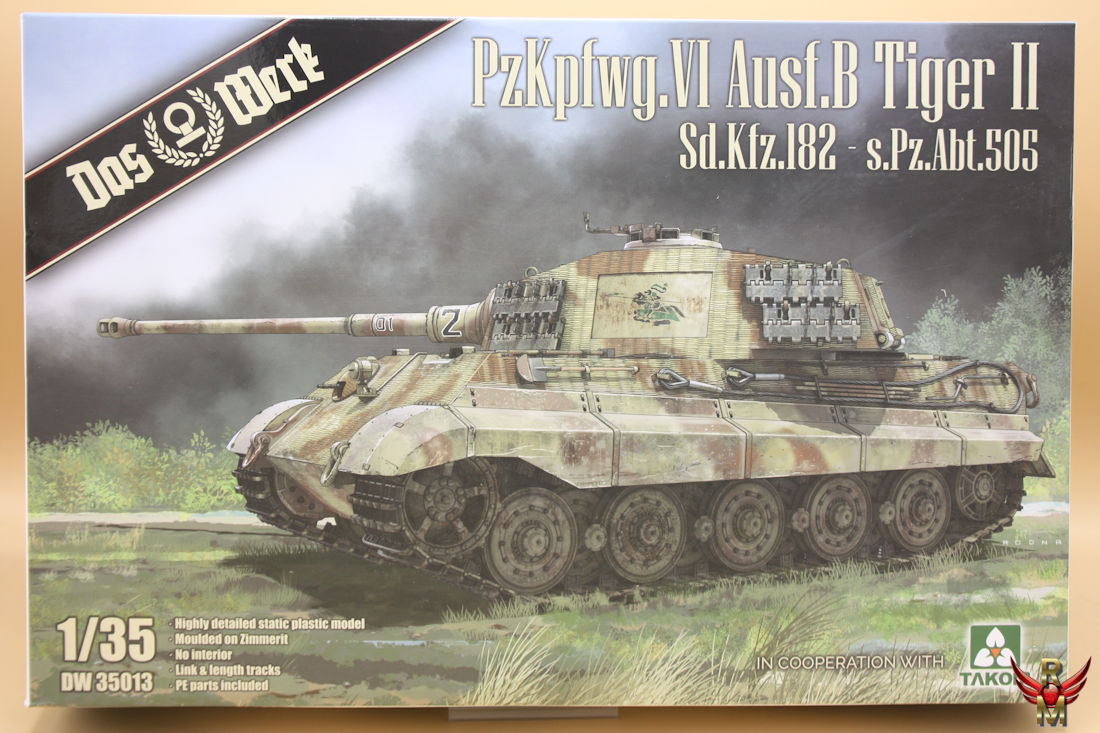 Das Werk 1/35 Pz Kpfwg VI Ausf B Tiger II