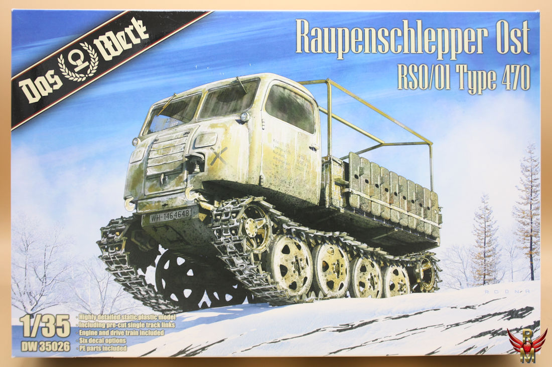 Das Werk 1/35 Raupenschlepper Ost RSO/01 Type 470