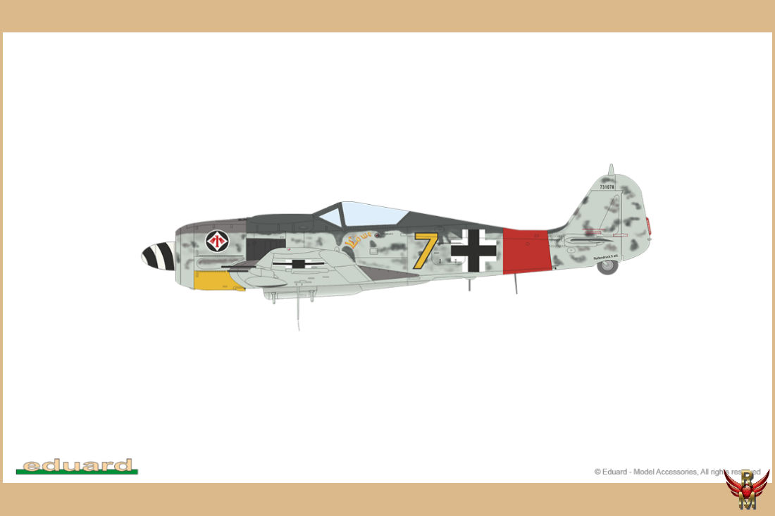 Eduard 1/72 Fw 190A-8 standard wings Weekend Edition