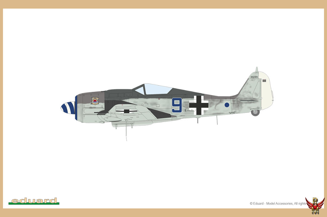 Eduard 1/72 Fw 190A-8 standard wings Weekend Edition