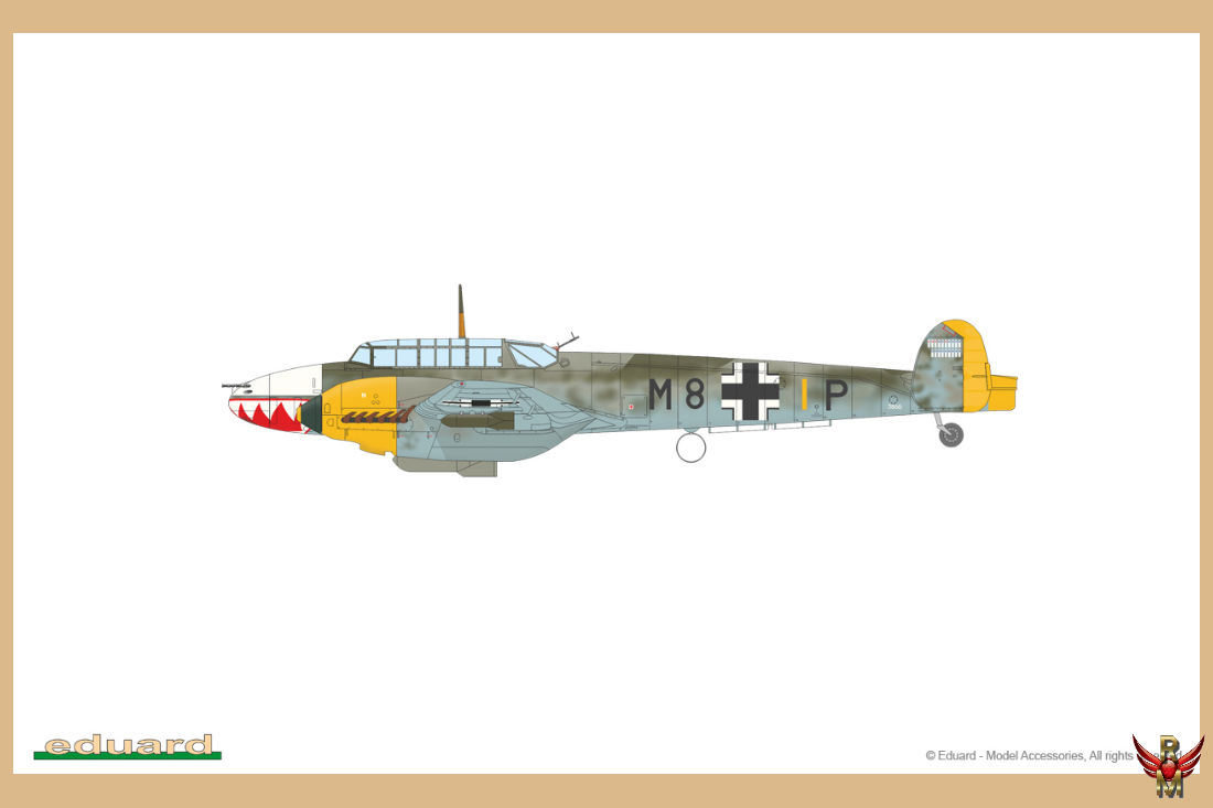 Eduard 1/72 Bf 110E Weekend Edition
