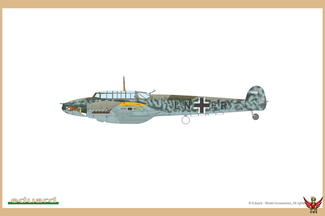 Eduard 1/72 Bf 110E Weekend Edition