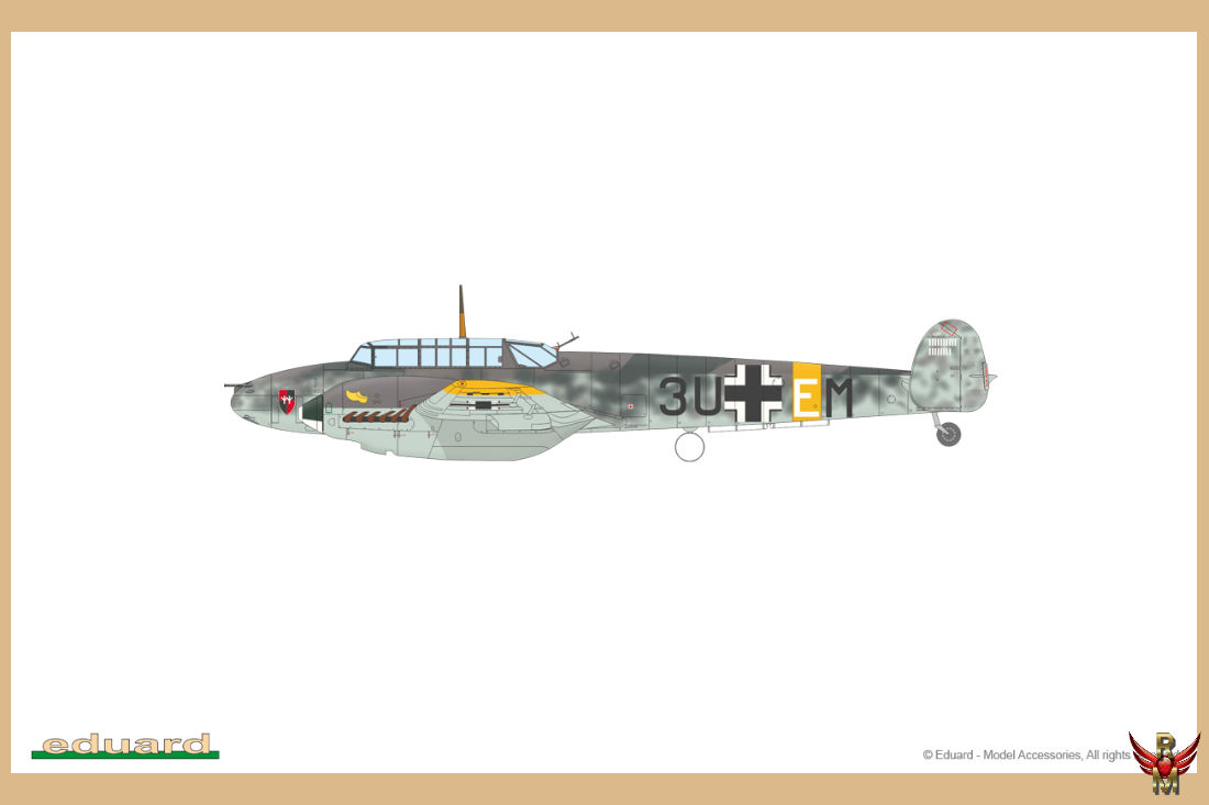 Eduard 1/72 Bf 110E Weekend Edition