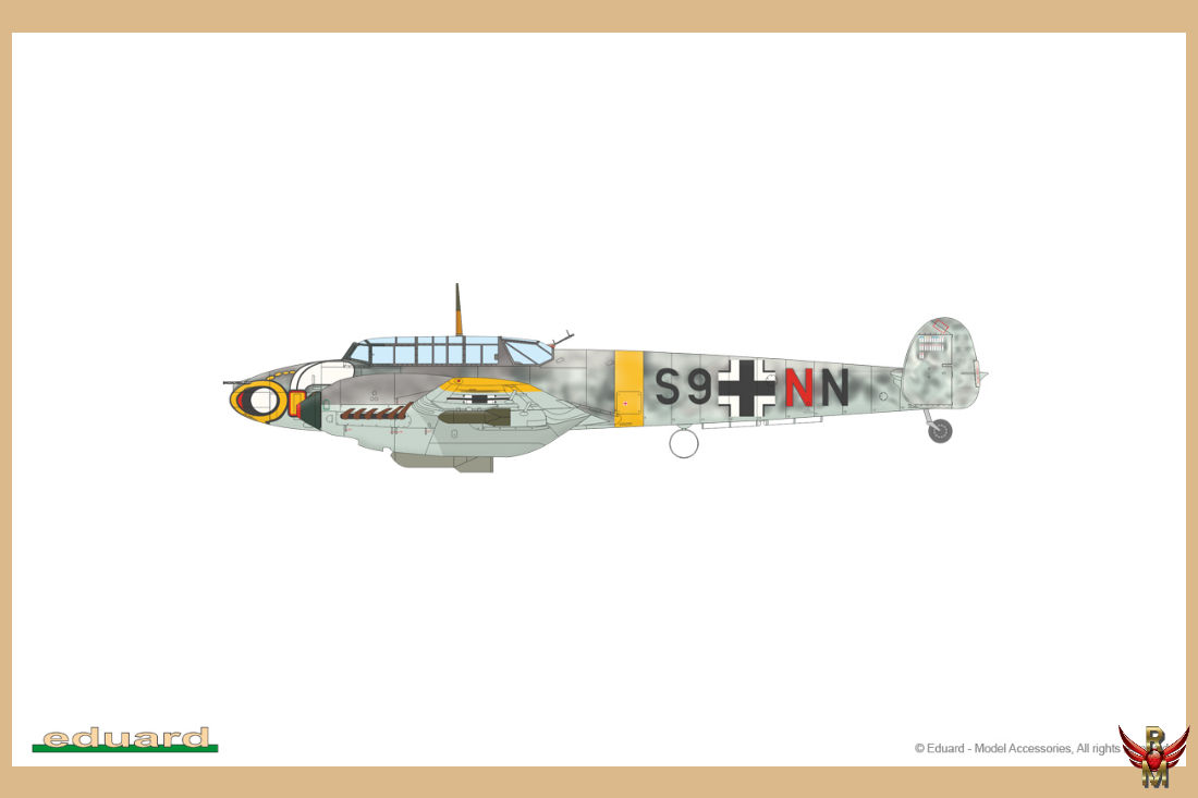 Eduard 1/72 Bf 110E Weekend Edition
