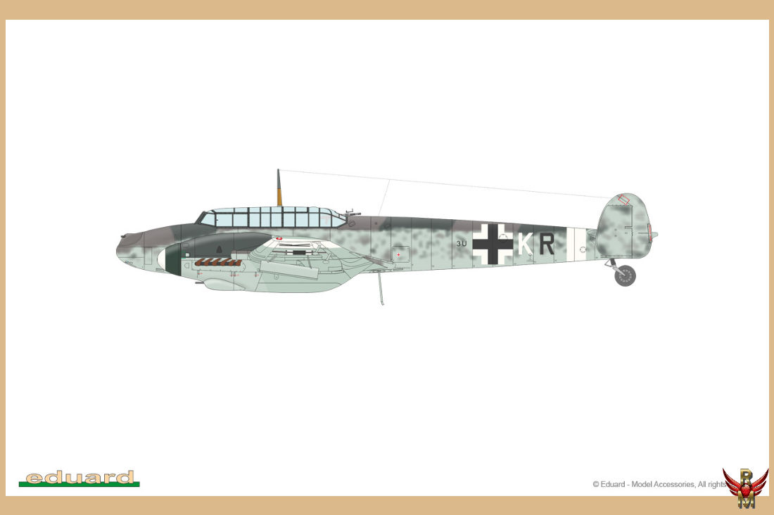Eduard 1/72 Bf 110G-2 Weekend Edition