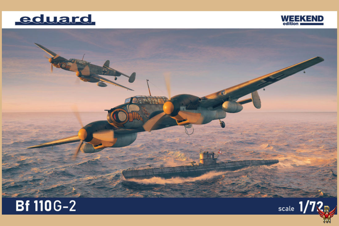 Eduard 1/72 Bf 110G-2