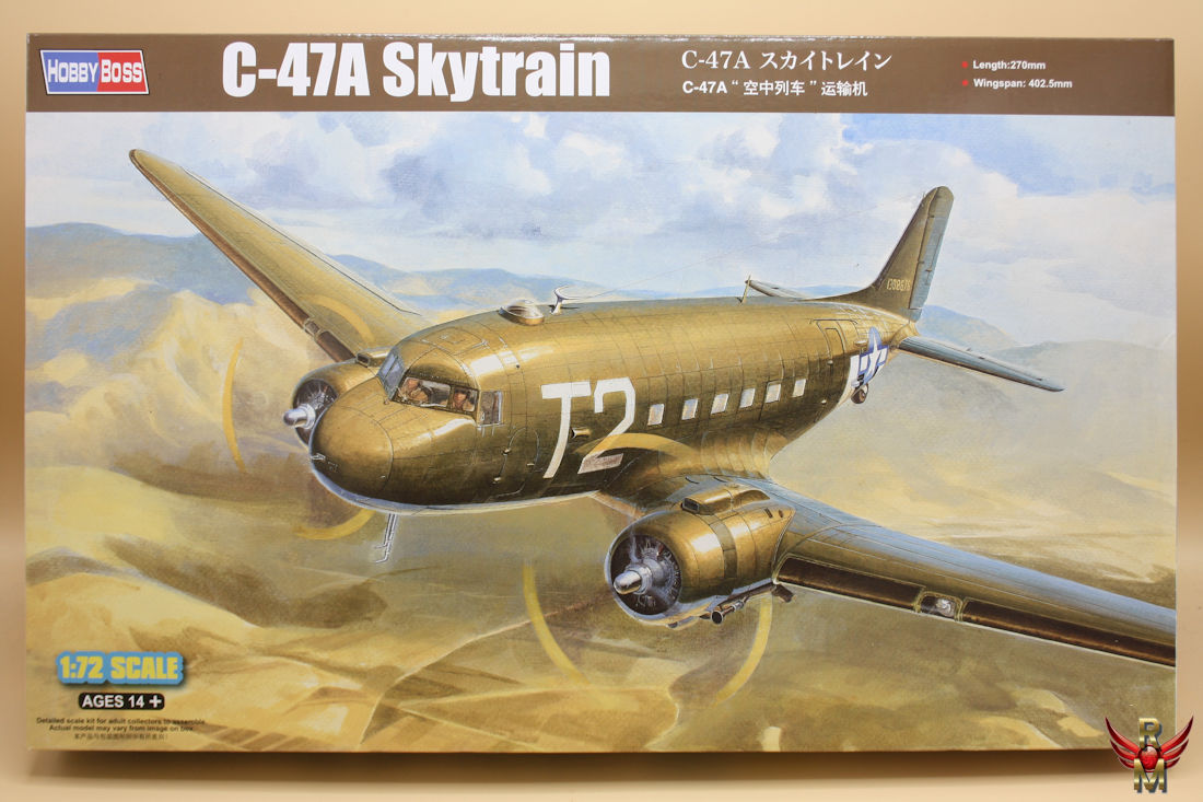 HobbyBoss 1/72 C-47A Skytrain