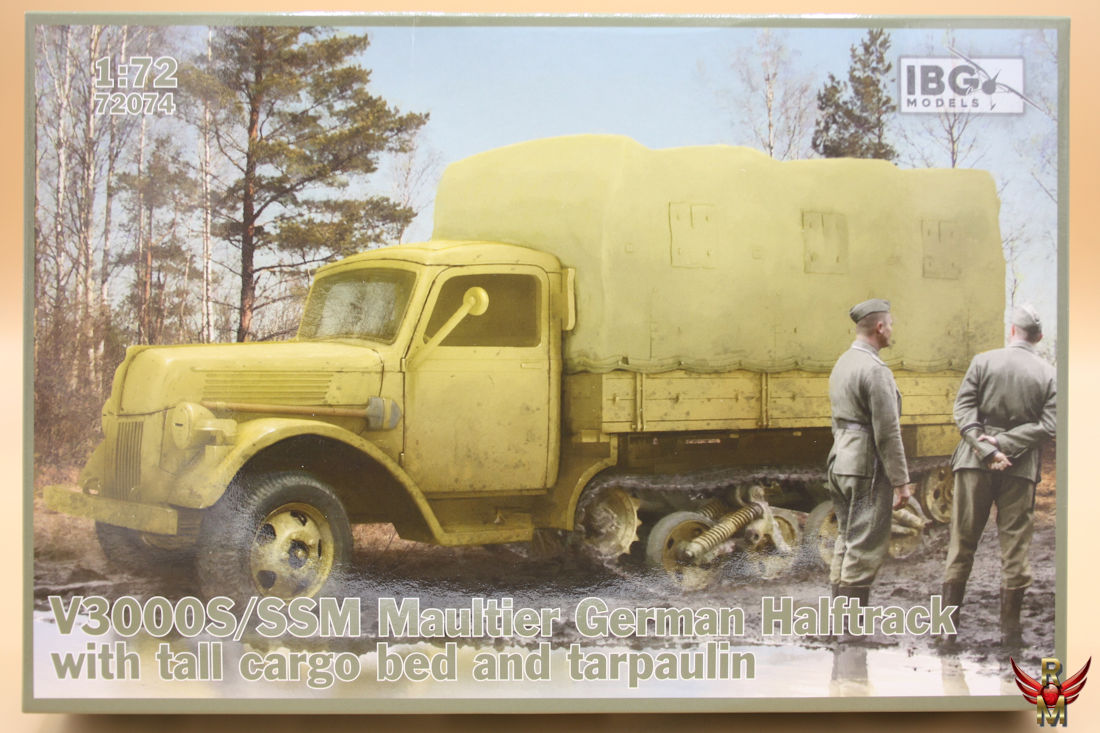 IBG Models 1/72 V3000S/SSM Maultier German Half Track