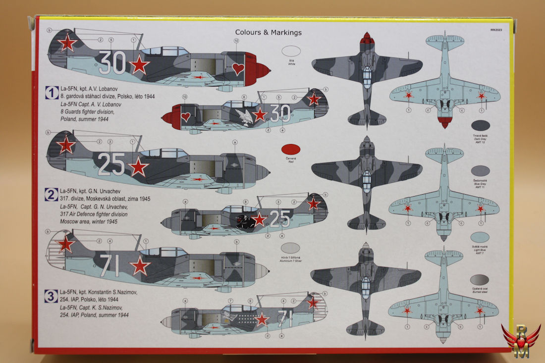 Kovozávody Prostějov 1/72 Lavočkin La-5FN Aces