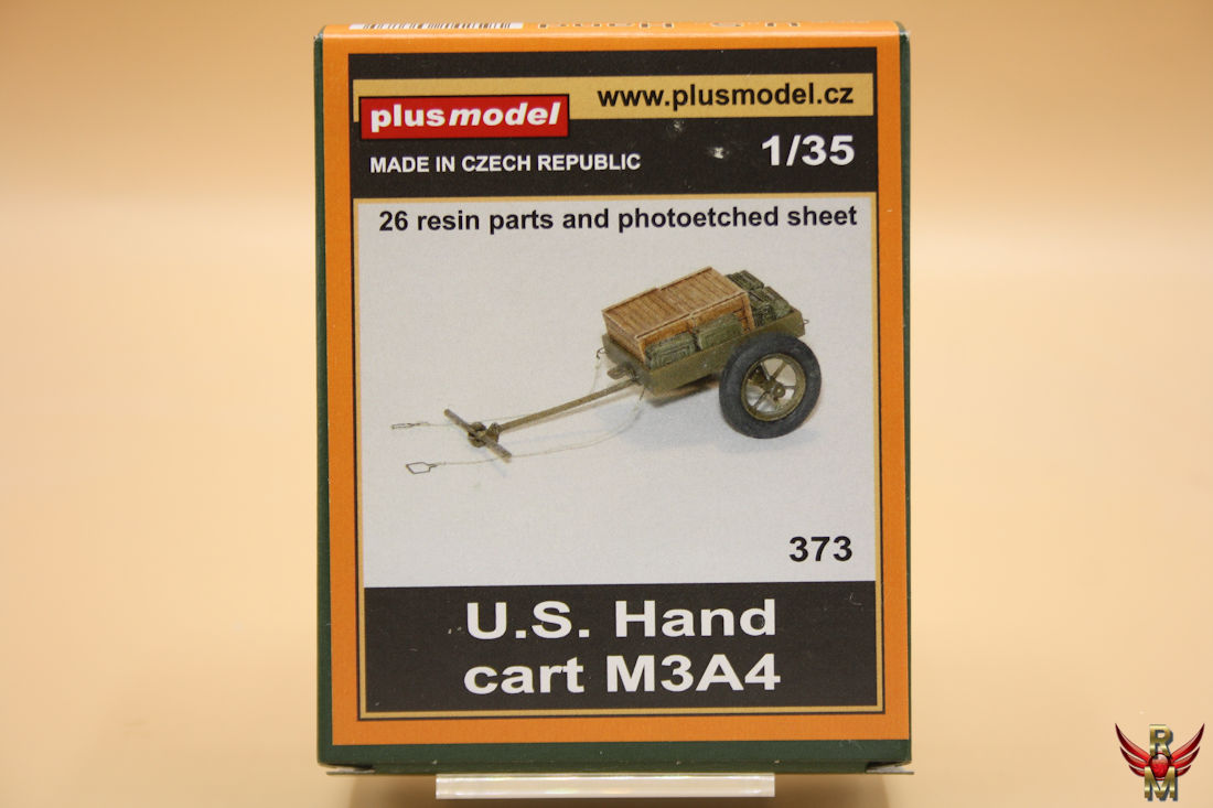 Plus Model 1/35 US Hand Cart M3A4