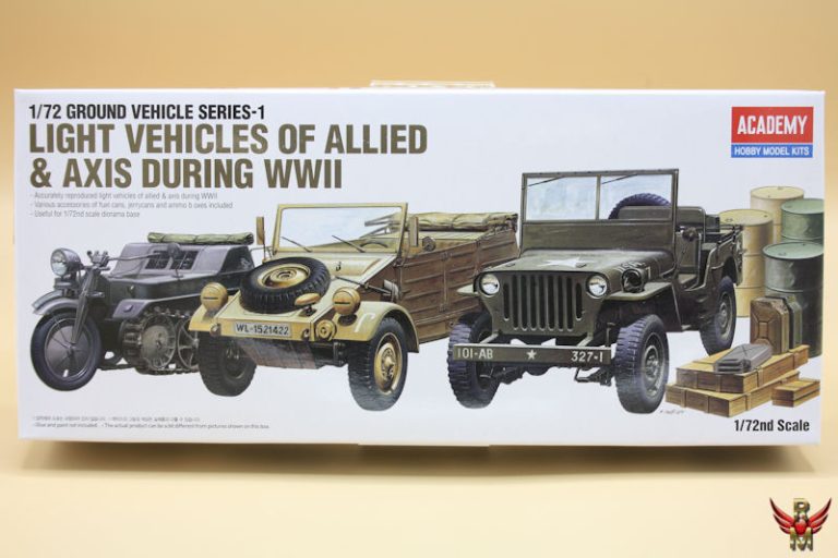 Academy 1/72 Light Vehicles Of Allied and Axis During WWII