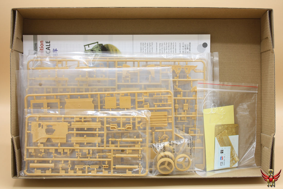 Bronco Models 1/35 QF 25pdr Field Gun Mk II/I