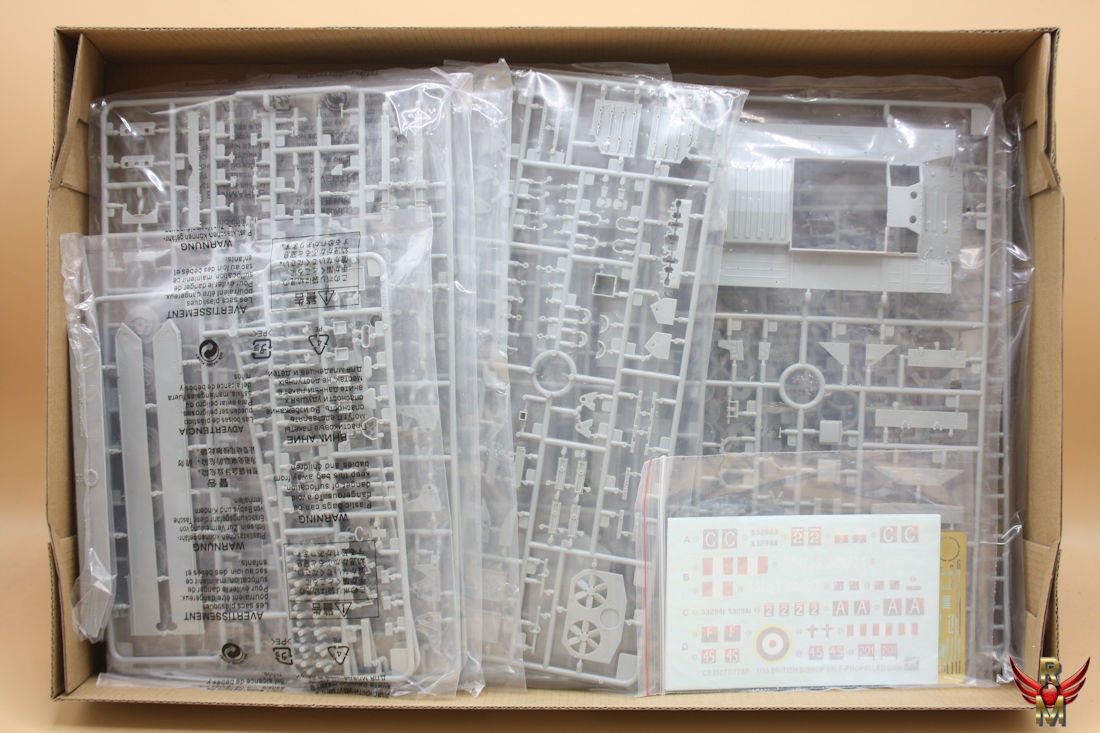Bronco Models 1/35 British 25pdr SP Bishop
