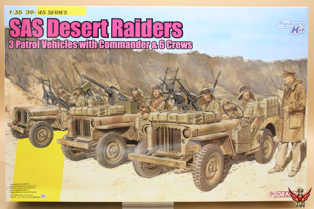 Dragon 1/35 SAS Desert Raiders
