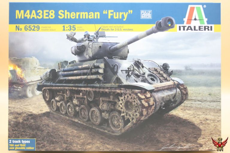 Italeri 1/35 M4A3E8 Sherman Fury