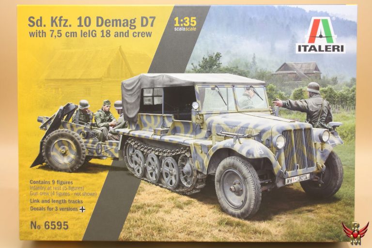 Italeri 1/35 Sd Kfz 10 Demag D7