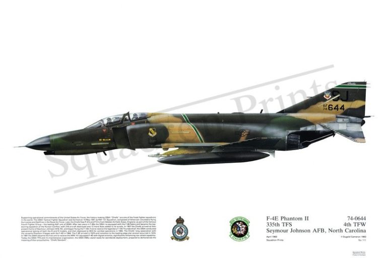 Squadron Prints F-4E Phantom II USA