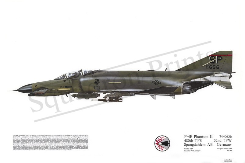 Squadron Prints F-4E Phantom II USA